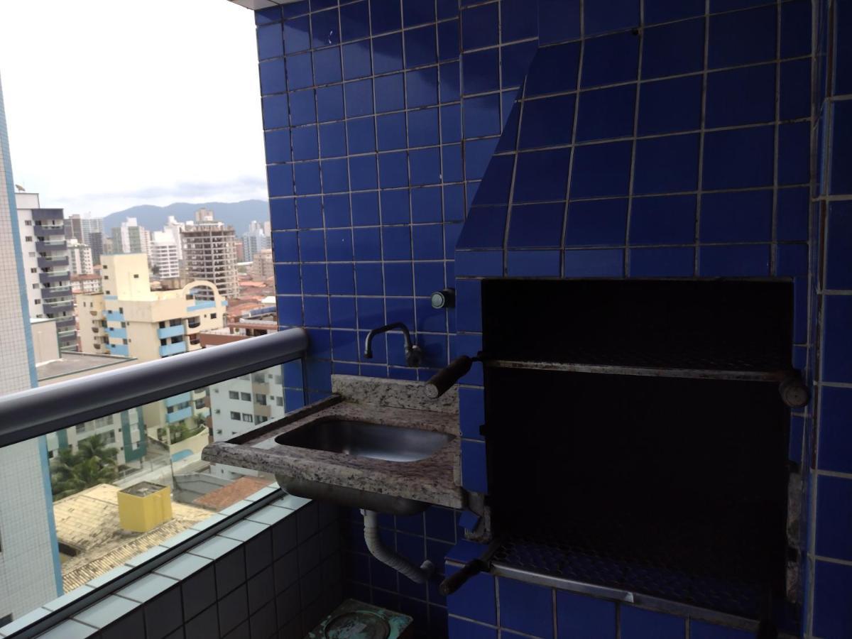 Belo apartamento com vistas para o mar - Pé na areia - Churrasqueira na varanda Praia Grande  Esterno foto